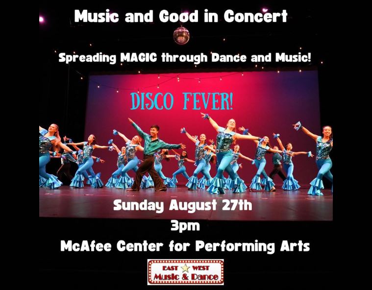 Disco Fever Performance at Music and Good in Concert | East West Music and Dance