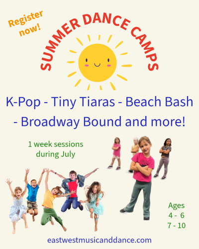 Summer Dance Camps 2026 | East West Music & Dance