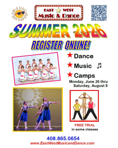 Summer Dance Classes and Camps 2026 | East West Music & Dance