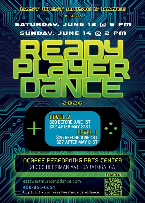 Ready Player Dance 2026 | East West Music & Dance